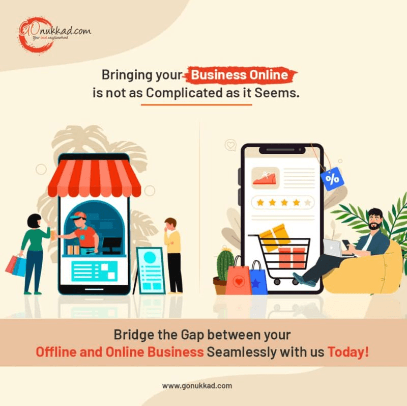 Nukkad--Bridging the Gap Between Local Shops and Customers